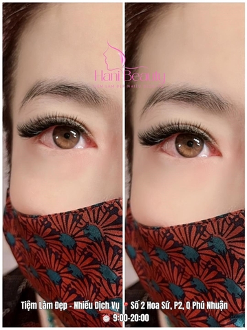 Nối lông mi tự nhiên đẹp như tiên, thật không quá lời!