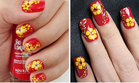 Hướng Dẫn Vẽ Hoa Mai Nail – Bộ Móng Đẹp Rạng Rỡ Cho Mùa Xuân