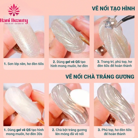 Gel Vẽ Nổi Qs 20mlGel Vẽ Nổi Qs 20ml – Shop Lọ Lem Bạc Liêu