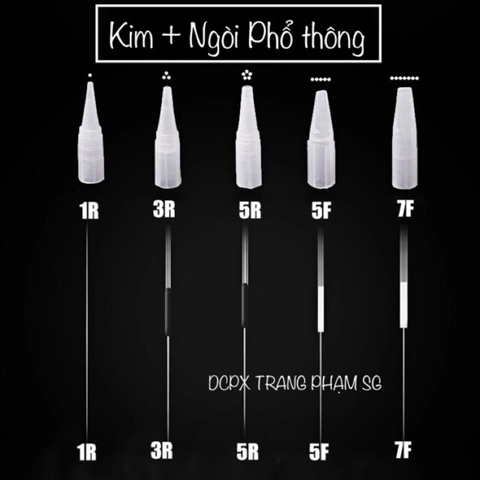 Kim 3 Dài Phun Xăm