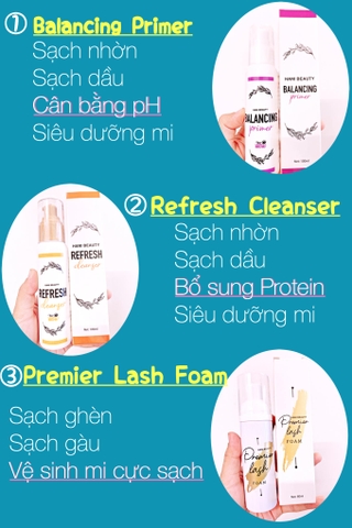 BỌT VỆ SINH MI SIÊU SẠCH (PREMIER LASH FOAM)