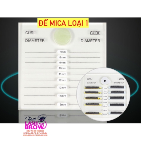 ĐẾ MICA DÁN LINE MI 2 BÊN - CÓ ĐÁ ĐỂ KEO KÈM THEO