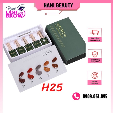 Set Sơn 5 Màu Vendeeni - H25