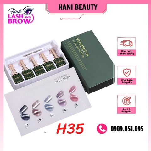 Set Sơn 5 Màu Vendeeni
