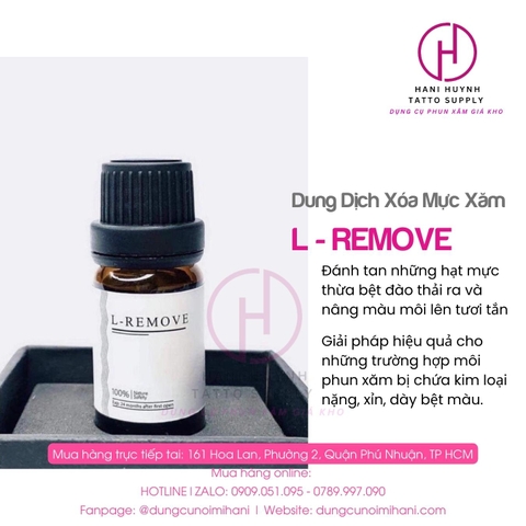 Dung Dịch Xóa Mực Xăm L - Remove