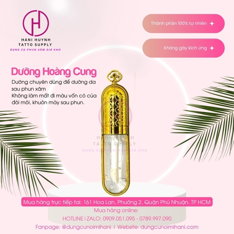 Dưỡng Kích Màu Môi Sau Xăm Hoàng Cung