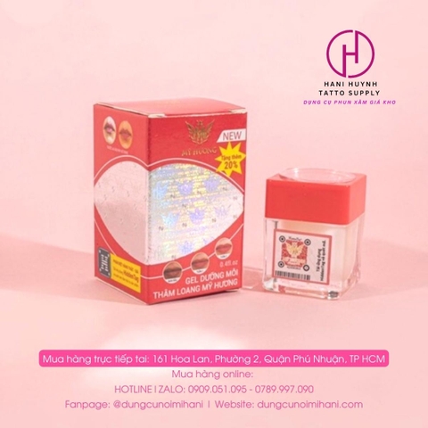 Gel Dưỡng Môi Mỹ Hương Trị Thâm Loang Kích Màu Môi Sau Xăm