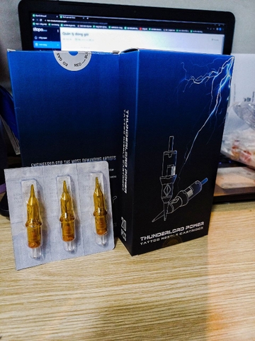 Kim Đạn Pen Máy Phun Xăm, Kim Pen Xăm Cao Cấp Thunderlord RL Chính Hãng [Hộp 20 Kim] 