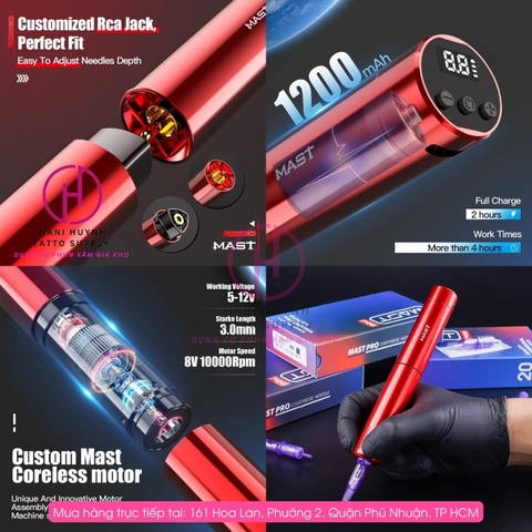 Máy Pen Tích Điện Mast