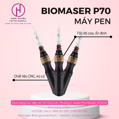 Máy Pen Phun Xăm Bio Maser Cao Cấp