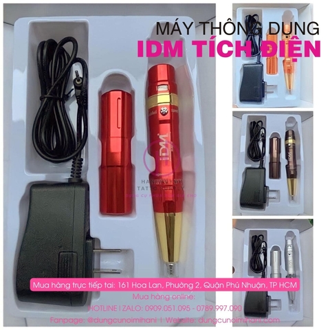 Máy Phun Xăm IDM Tích Điện Chuyên Mày Môi Mí