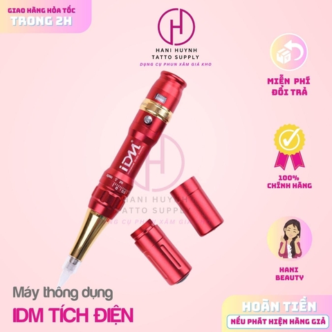 Máy Phun Xăm IDM Tích Điện Chuyên Mày Môi Mí