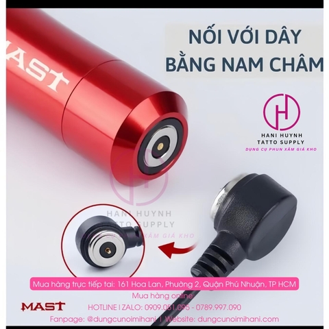 Máy Pen Phun Xăm Mast Gầy Chính Hãng Nhật
