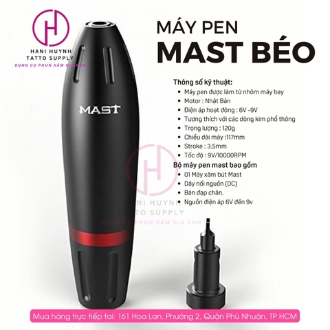 Máy Pen Mast Béo Phun Xăm Mày Môi