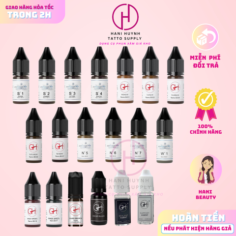 Mực Mày GH Chuyên Kỹ Thuật HairStrokes