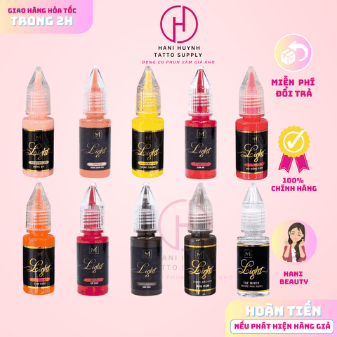 Mực Light Phun Xăm Thẩm Mỹ Cao Cấp