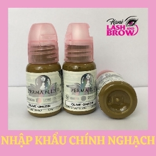 Mực Phun Xăm Perma Xanh Olive