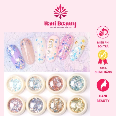 Set Nhũ Vây Cá 8 Màu