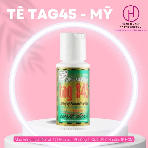 Tê Tag 45 Mỹ Dùng Trong Phun Xăm Thẩm Mỹ