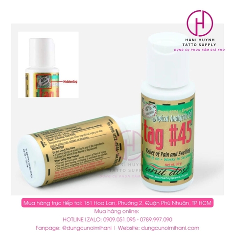 Tê Tag 45 Mỹ Dùng Trong Phun Xăm Thẩm Mỹ