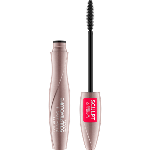Mascara Làm Cong, Dày Mi Catrice Glam & Doll Sculpt & Volume #010 Black