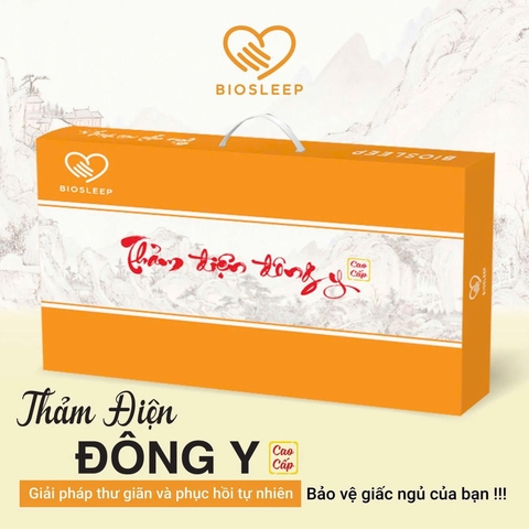 Thảm điện ngải cứu đông y BIOSLEEP 150cm x 60cm