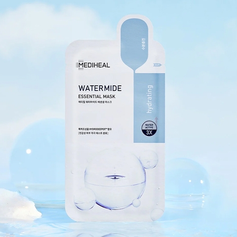 Mặt Nạ Mediheal Essential Cấp Nước Dưỡng Ẩm Cho Da Khô 24ml Watermide