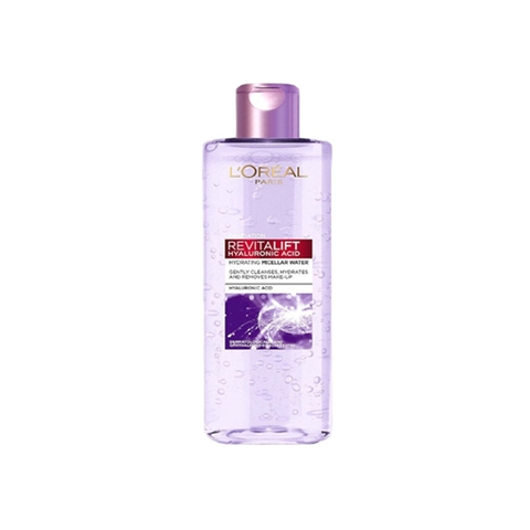 Tẩy trang Loreal 95ml Tím Revitalift Hyaluronic Acid Siêu Cấp Ẩm