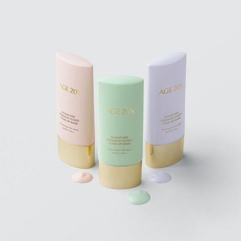 Set 3 kem lót Age20’s Signature Essence Cover Tone-up Base 6mlx3