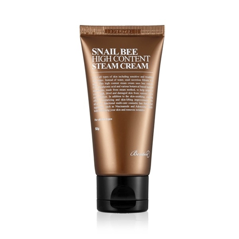 Kem dưỡng ẩm BENTON Snail Bee High Content Steam Cream 50g