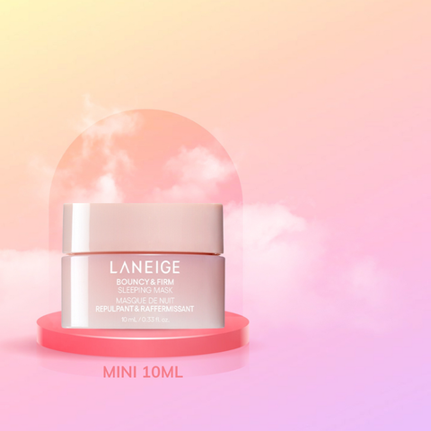 [Mini 10ml] Mặt nạ ngủ Laneige dưỡng da căng mọng săn chắc Bouncy & Firm Sleeping Mask cấp ẩm cho da