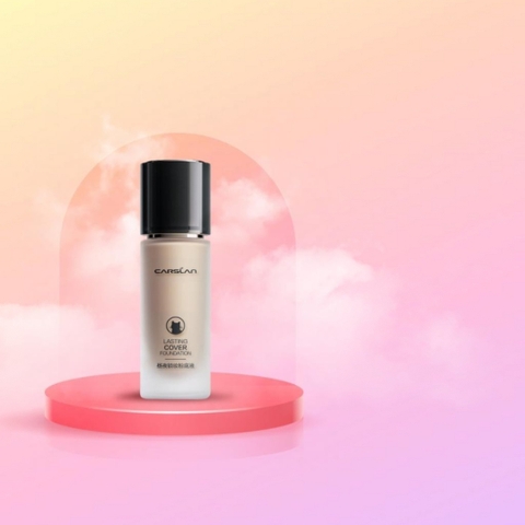Kem nền dạng lỏng Carslan Lasting Cover Foundation siêu kiềm dầu lâu trôi phiên bản cho da dầu - 30g