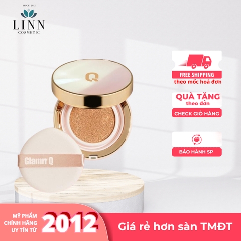 Phấn Nước Glamrr Q Kiềm Dầu Dưỡng Da Long Wear DD Cushion - SPF50+/PA+++ (1 lõi x 13g)