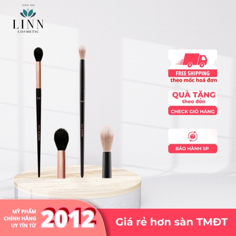Cọ tán phấn mắt Vacosi Full Blender Brush E16 - cọ phấn mắt đầu bầu nhọn Hàn Quốc chính hãng