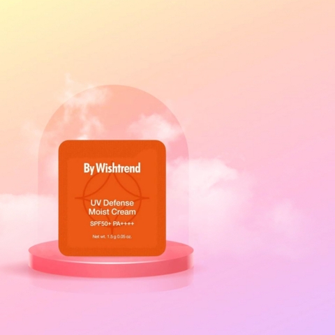 [SAMPLE] Kem chống nắng By Wishtrend UV Defend Moist Cream SPF50+ PA++++ 1.5g bywishtrend chính hãng