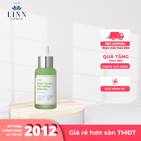 [Không vỏ] Serum cà chua xanh Sungboon Green Tomato Pore Lifting Ampoule 30ml - tinh chất sung boon