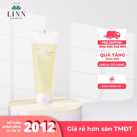 Sữa rửa mặt tạo bọt làm sạch sâu, sáng màu da Dr.Pepti Centella Pure Gel Cleanser 20ml - 200ml