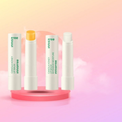 Son dưỡng Innisfree Canola Honey Lip Balm - son dưỡng ẩm mật ong không màu Innisfree 3.5g cao cấp