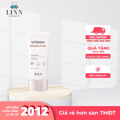 Kem Chống Nắng Nâng Tone BIOHEAL BOH Vitamin Toning Sun Cream 50ml