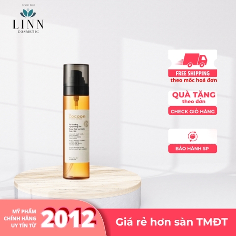 Xịt khoáng nghệ Cocoon Hưng Yên giúp sáng da Turmeric Face Mist 130ml mua 1 tặng 1 chính hãng