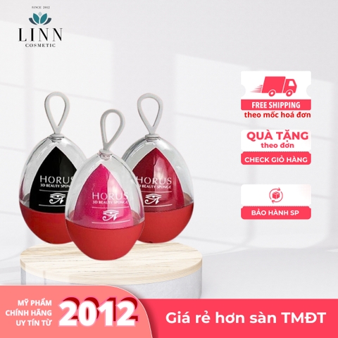 Mút trang điểm Horus 3D Beauty Sponge - bông mút trang điểm horus bông xốp mềm mại