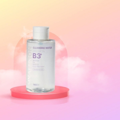 Nước tẩy trang Innoskin B3 Hyaluron Cleansing Water 500ml - nước tẩy trang phục hồi làm dịu da