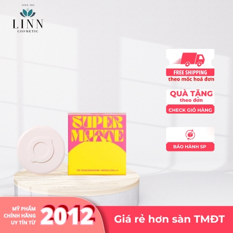 Phấn nước siêu lỳ kiềm dầu Lemonade Supermatte Cushion giúp lớp nền bám và bền chặt - 15g chính hãng