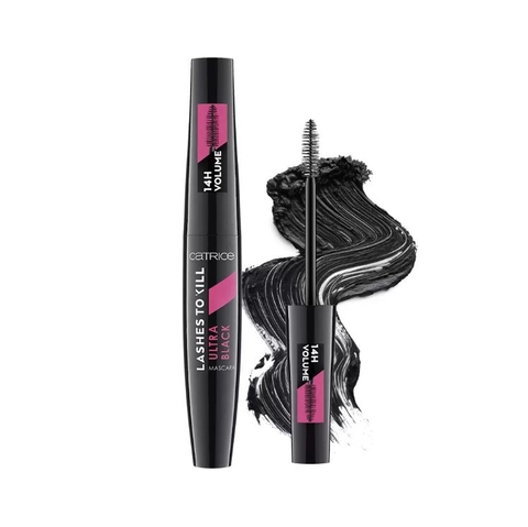 Mascara dày mi Catrice Lashes to Kill Ultra Black Mascara 020