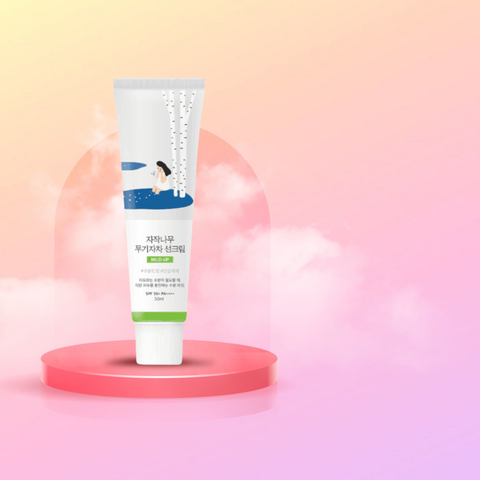 Kem chống nắng kiềm dầu dưỡng ẩm RoundLab Birch Juice Mild-Up Sunscreenn - Round Lab Sun cream 50ml