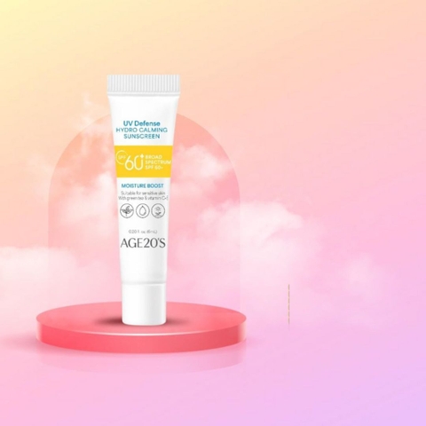 Minisize - Kem chống nắng cấp ẩm làm dịu da Age20's Uv Defense Hydro Calming Sunscreen SPF60+ 6ml
