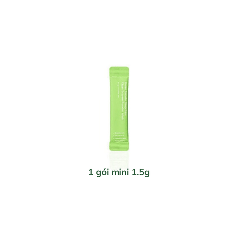 1 gói bột rửa mặt cà chua sungboon green tomato deep pore clean enzyme powder wash 1,5gr