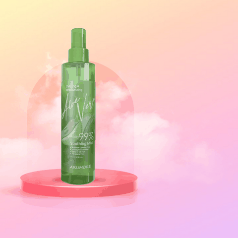 Xịt khoáng lô hội Arumore Aloe Vera Soothing Mist 200ml