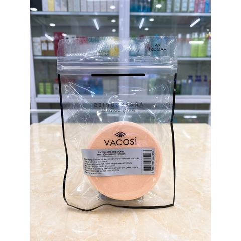 Bông Phấn Ướt Vacosi Tròn Nhỏ BP03 (Bịch 2 Cái)