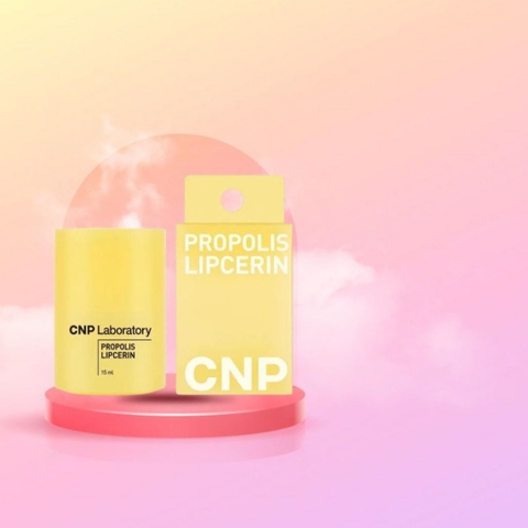 Son dưỡng môi CNP Propolis Lipcerin 15ml - dưỡng môi keo ong cho môi mềm mại, óng mướt chính hãng